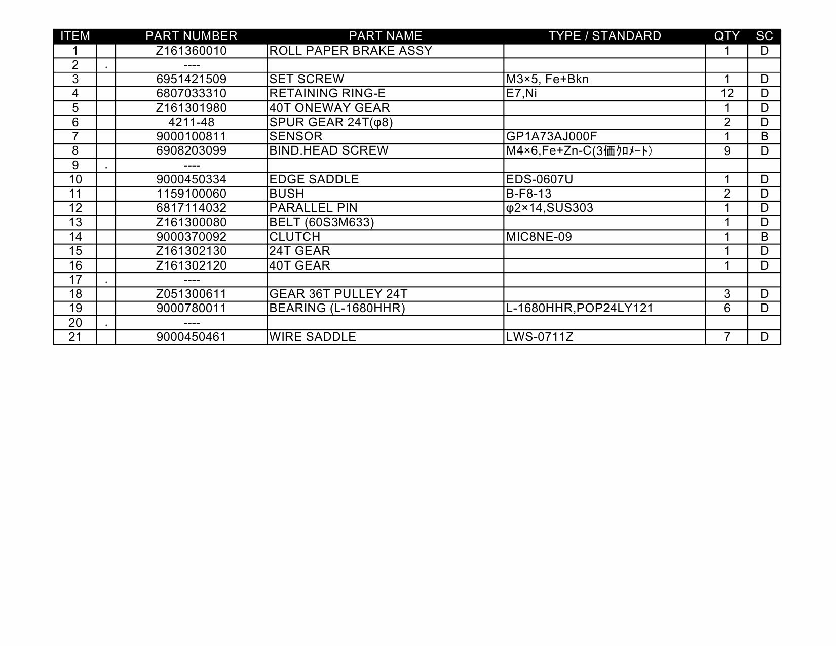 KIP 7100 Parts Manual-6